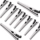 thumbnail image 1 of 10 clips de metal para bolsitas de acero inoxidable, potentes clips de resorte para cerrar bolsitas, clips de cierre para bolsas de alimentos, clips para bolsas de cocina para almacenamiento de alimentos para oficina y hogar Rojo Verde Cocina, Decoración y Otros, 1 of 5