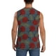 thumbnail image 4 of Fotbe Ladybug Men's Camiseta sin Mangas Estampada para Hombres, Playera Casual para Gimnasio, Entrenamiento, Playa-Large, 4 of 7
