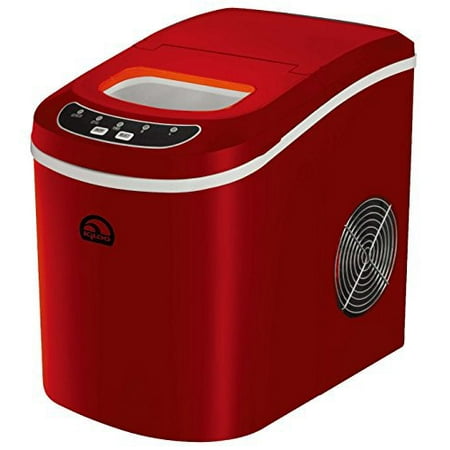 Igloo Countertop Compact 26 lb. Portable Freestanding Ice Maker, Red ...