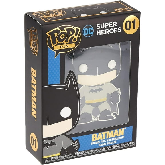 DC Super Heroes Batman Funko Pop! Pin #01