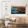 thumbnail image 5 of Elephant Stock Coast Of San Diego Wall Art - Horizontal Canvas Wall Art - Living Room Wall Decor - Places Canvas - Teal And Orange Decor - 36" x 24", 5 of 8