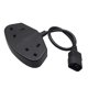 thumbnail image 5 of Universal IEC320-C14 A 2x UK Power Extension Cable 30cm Splitter Computer perfke Cable de alimentación, 5 of 8