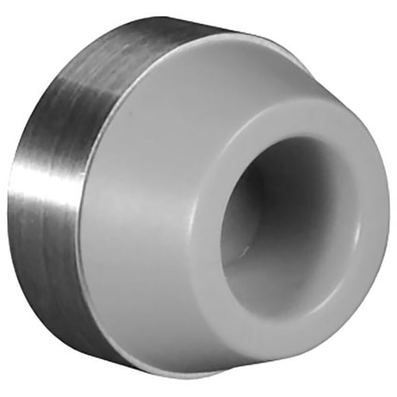 Rockwood RM861 US32D Wall Mounted Door Stop Concave 1-5/8 Basae 1-3/32 Projection Satin Stainless Steel Finish