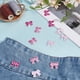thumbnail image 4 of 18 parches termoadhesivos de color rosa claro, parche bordado rosa, adhesivo termofusible de chenilla, apliques, decoración de costura, 4 of 6