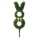 thumbnail image 2 of Planta Falsa Pascua Bonsai Artificial Boxwood Rabbit Topiary (I), 2 of 9