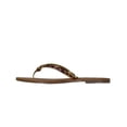 thumbnail image 3 of SANDALIAS CASUALES LEON PLAYA MUJER DAMA ORO VINO ROJO SERPIENTE 315 LEON  315p, 3 of 3