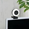 thumbnail image 3 of onn. 1440p Swivel Head Ring Light Webcam, 3 of 7