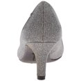 thumbnail image 4 of LifeStride Womens PARIGI Closed Toe Classic Pumps, Pewter Shiny, Size 8.5, 4 of 5