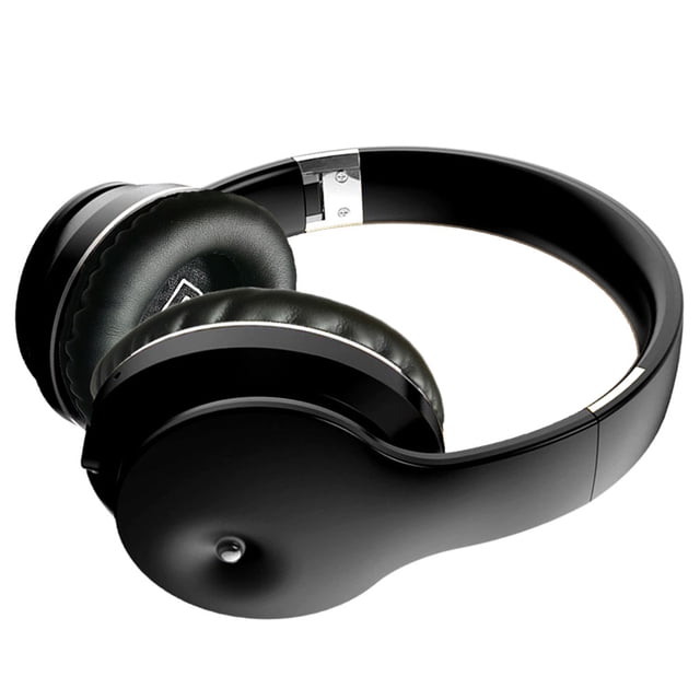 Auriculares inalámbricos Sidaley recargables con micrófono Negro Plata