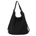 thumbnail image 3 of Bolsos de mano informales de lona de alta capacidad con cremallera para mujer 2024, bolsos de hombro para mujer en oferta para jóvenes de color sólido, 3 of 5