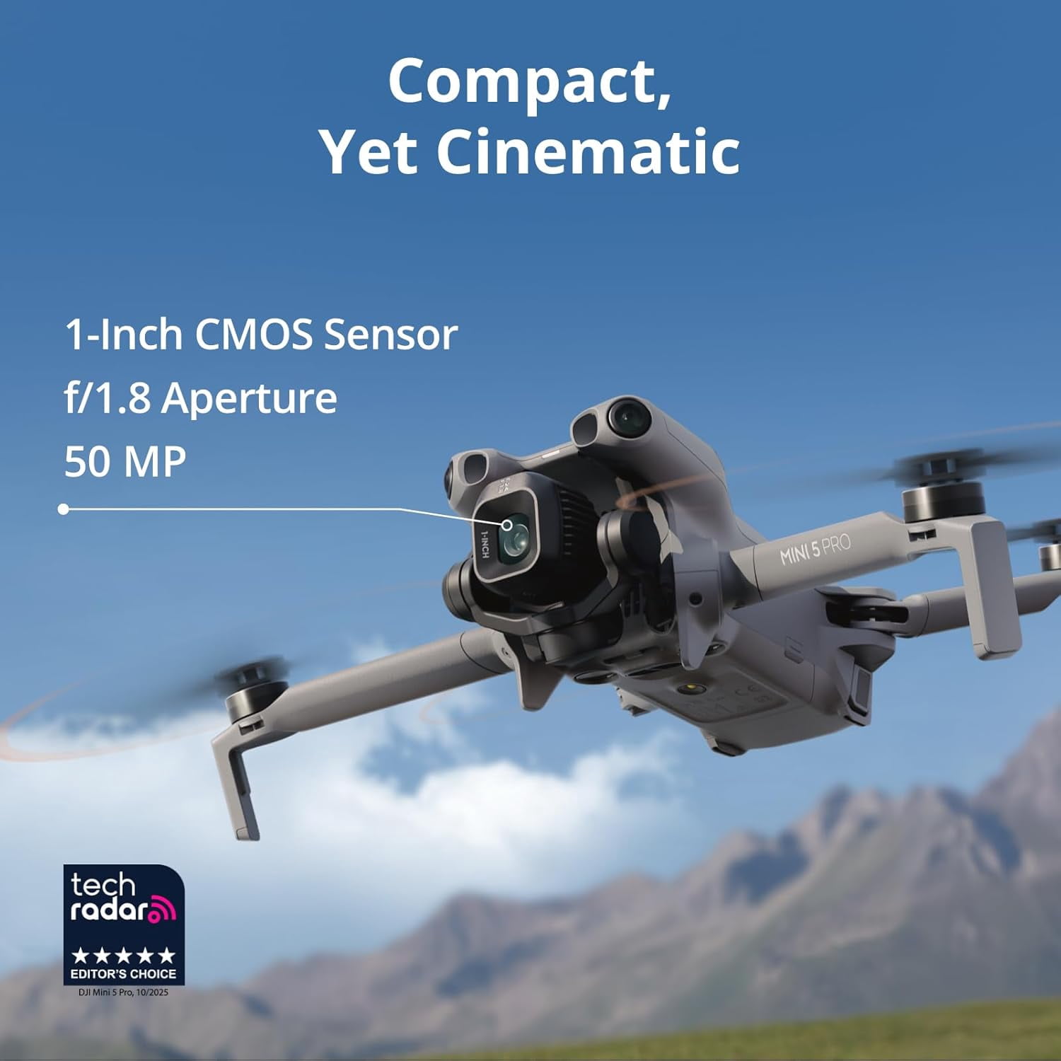 DJI Mavic Mini Drone Fly More Combo: Quadcopter, 3 Batteries, 360