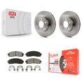 thumbnail image 1 of Transit Auto Front Disc Brake Rotors and Semi-Metallic Pads Kit for Car Ford Ranger Mazda B4000 4WD K8S-100106, 1 of 11
