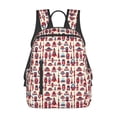 thumbnail image 1 of Disketp Rocket Pattern Mochila Ligera e Impermeable, Mochila de Día Resistente para Viajes, Senderismo y Uso Diario para Hombre y Mujer, 1 of 7