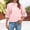 Pink, variant on Women's Cotton Linen Retro Chinese Frog Button Tops Traditional Mandarin Collar Shirts Floral Embroidered Blouse (M-4XL)