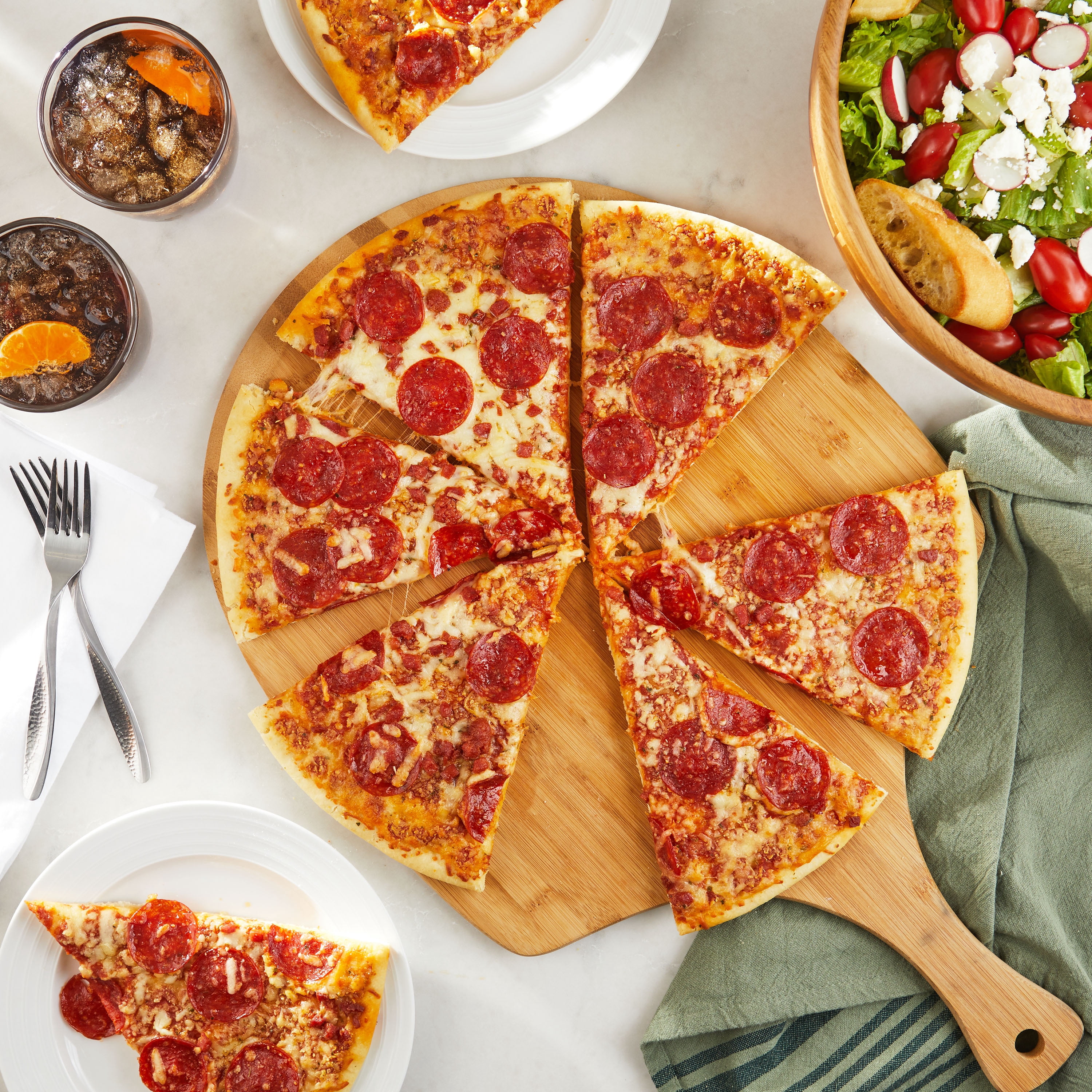 Marketside Pepperoni Pizza, Traditional Crust, X-Large, 41.02 oz