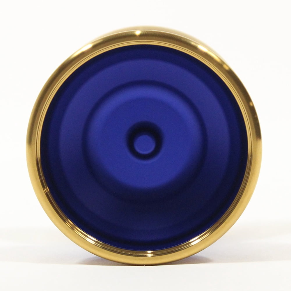 Turning Point MGB Yo-Yo - Bi-Metal - Hiroyasu Ishihara Signature YoYo (Matte Dark Blue with Gold Rims)