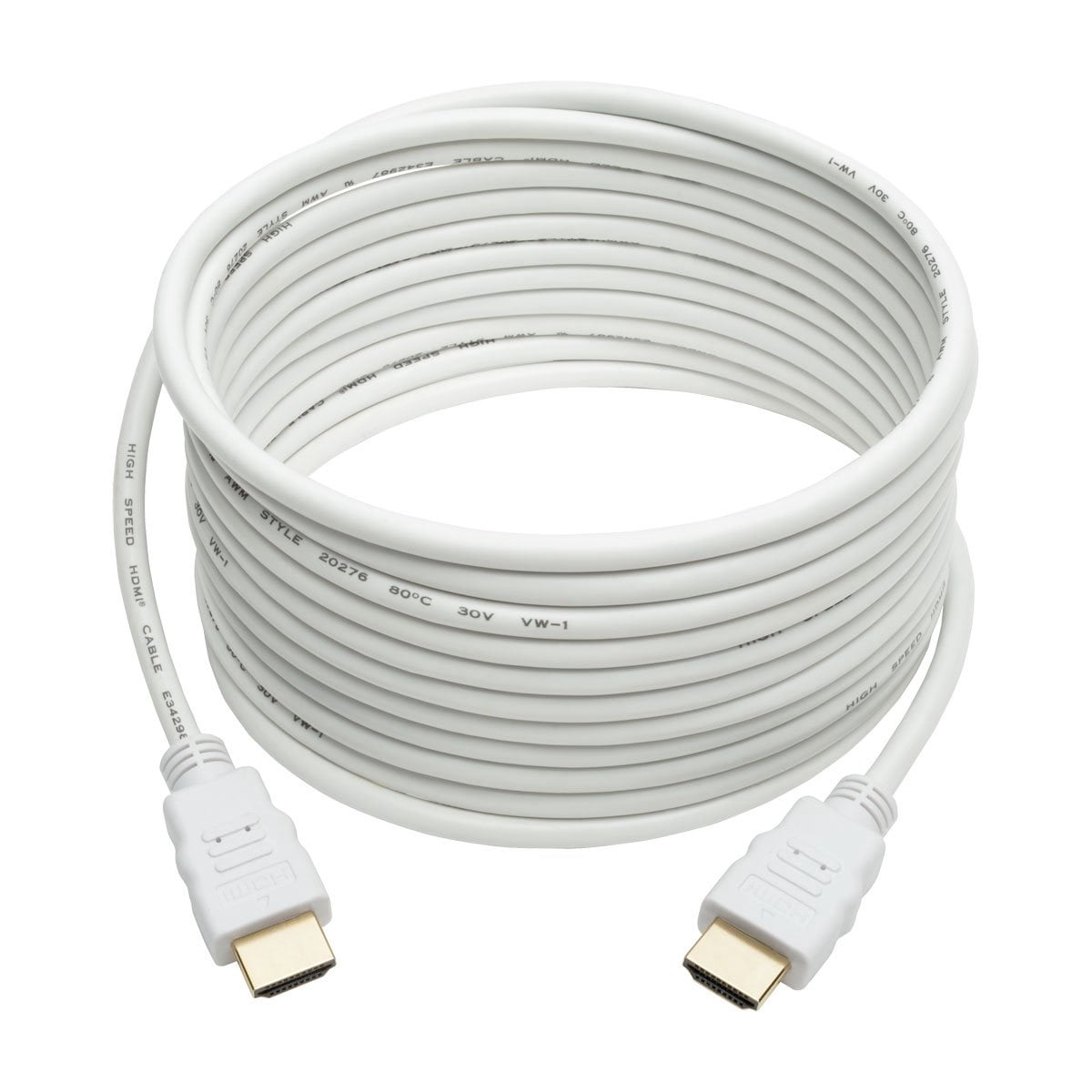 Tripp Lite P568-016-wh High-speed Ultra Hd 4k Hdmi Cable With Digital Video & Audio (16ft)