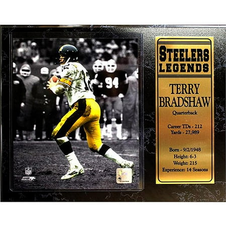 Pittsburgh Steelers Nfl Neon Sign - NFL Pittsburgh Steelers Greats Stat Plaque, 12x15