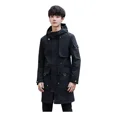 thumbnail image 1 of Gabardina Para Hombre, Chamarra Larga, Casual, 1 of 8