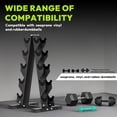 thumbnail image 4 of HANDBODE Dumbbell Rack Stand for 5 Pairs, A-Frame Weight Storage Organizer for Home Gym, 4 of 7