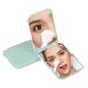 thumbnail image 1 of Led Mirror With Lights, Battery Operated Lighted Makeup Mirror With Magnification Green, 1 of 5