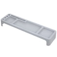 thumbnail image 1 of 1Set Grey ABS Rectangular Computer Screen Riser for Office Use with Detachable Design 20.8x5.5x2.8in, 1 of 8