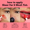 thumbnail image 3 of Color de Labios e.l.f. Sheer For It Tinte de Rubor Burdeos, 3 of 8