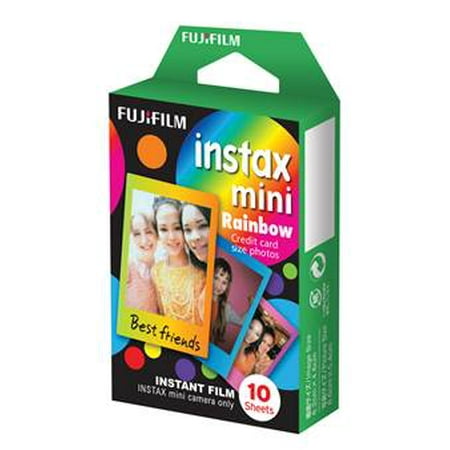 Fujifilm Instax Mini Rainbow Instant Film Pack