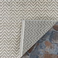 thumbnail image 4 of Couristan Cape Marion Light Brown-Ivory Indoor/Outdoor Area Rug, 4 of 8