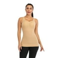 thumbnail image 2 of FANNYC Women’s Shapewear Tank Top Tummy Control Compression Cami Shaper Seamless Shaping Camisole Slimming Padded Tanks Up Size To 3XL, 2 of 7