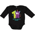 thumbnail image 3 of Inktastic Monster 1st Birthday Boys or Girls Long Sleeve Baby Bodysuit, 3 of 5