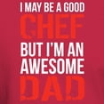 thumbnail image 3 of CafePress - Awesome Chef Dad T Shirt - Men's Classic Graphic Cotton T-Shirt, 3 of 4
