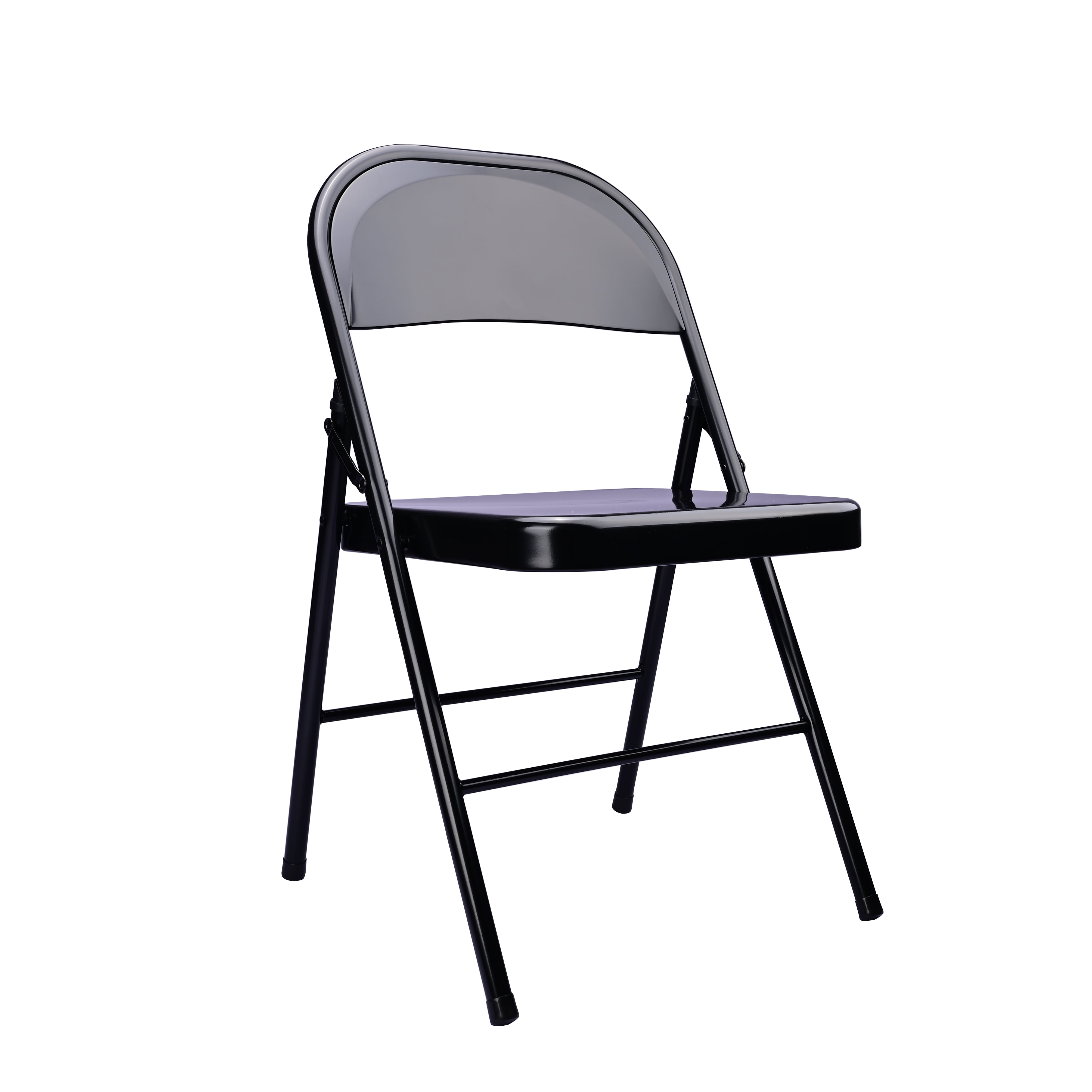 Mainstays Steel Folding Chair, Black