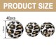 thumbnail image 2 of Cuentas de silicona de 12 mm, 40 piezas de cuentas de silicona redondas para llaveros, manualidades, pulseras, collares, cordones, 2 of 5