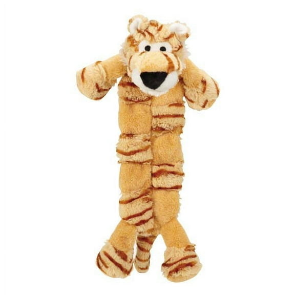 Safari Squeaktaculars Dog Toys Long Flat 12 Squeakers - Choose Size & Character (Tiger,Large)