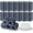 Navy Blue, variant on Hair Rollers, 12Pcs Large Self-Grip Hair Curlers with 12Pcs Stainless Steel Duckbill Clips, for Long Medium Thick Hair Volume (Purple)