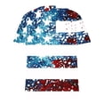 thumbnail image 5 of Cotton Plus Size T Shirt for Women Graphic Loose V Neck Top July 4th Print Short Sleeve L-5X Casual Large Tee (XX-Large, July 4th #3), 5 of 5
