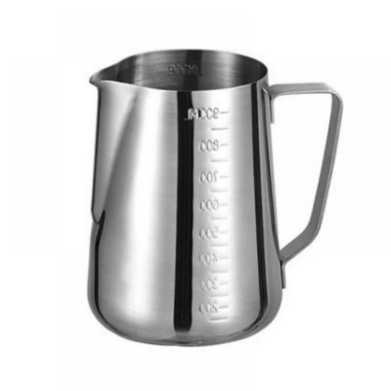 Milk Frothing Pitcher Cup, Steaming Pitcher Stainless Steel Coffee