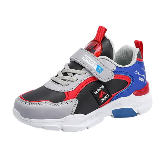 FhsagQ Winter Shoes Kids Winter Shoes Size 2 Boys Girls Shoes Kids Tennis Athletic Running Walking Lightweight Sneakers for Little and Big Kid Kids Shoes Boots Size 2.5 Boys Winter Shoes Red Size 35
