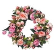 thumbnail image 2 of de flores artificial de primavera de 16 pulgadas para puerta delantera, pared, boda, decoración de, 2 of 9