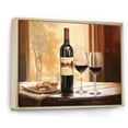 thumbnail image 2 of Designart "Nebbiolo Whispers II" Wine Floater Framed Canvas Art Print, 2 of 5