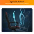 thumbnail image 3 of YRLLENSDAN Gaming Chairs, Comfortable Office Chairs Ergonomic Office Chair Computer Chairs for Adults PC Chair Desk Chairs with Wheels & Lumbar Support for Home Office, SF, 3 of 7