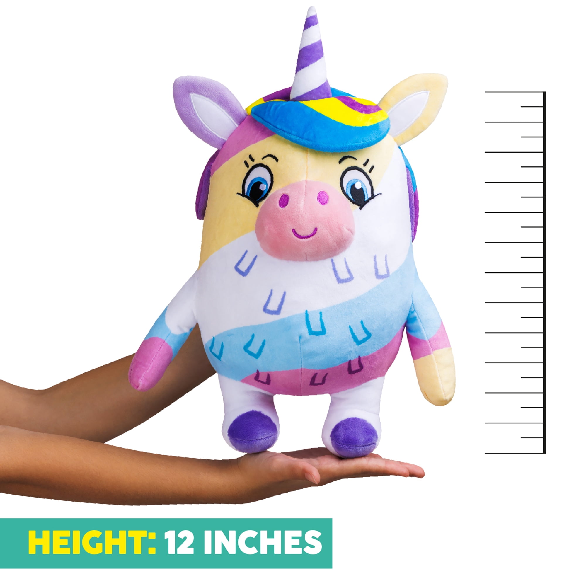 Piñata Smashlings Huggable 12" Plush Luna The Unicorn - Series 1