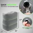 thumbnail image 6 of Betus Inflatable Travel Foot Rest Pillow - Leg Rest Stool for Long Flight Trip, 6 of 6
