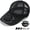 Black With 1 Fan, variant on Solar Rechargeable Peak Cap-with 2 Fans Hat, Solar Fan Hat-Cooling, USB&Solar Powered, 3-Speed, Sun Hat