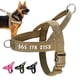 thumbnail image 2 of Personalized Dog Military Tactical Harness Reflective Dogs Harness Vest Customized Pet Training Vest for Medium Large Dogs ShopWise Round, 2 of 9