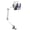 Silver-Mobile phone model, variant on Clamp Style Desktop Tablets Phone Mount Featuring 360 Rotations Ball Head and Foldable Design for Stable Support