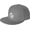 Gray, variant on Dad Hat Women Men Adjustable Snapback Baseball Cap One Size Plain