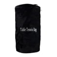 thumbnail image 2 of Bolsa para pelotas de tenis de mesa, bolsa de almacenamiento para pelotas de -pong, portátil, de gran capacidad, profesional, con cremallera y Negro, 2 of 8