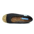 thumbnail image 4 of Lunar Womens Jessie Leopard Print Slippers, 4 of 5